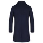 Mens Slim Fit Overcoat with Scarf Stylish Autumn Design Perfect for Casual and Formal Occasions