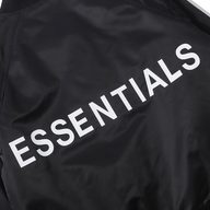Womens Flight Coach Jacket White Letter Print Casual Style Autumn Winter Collection
