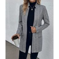 Wool Blend Long Coat for Women Stylish Winter Outerwear Available in Multiple Sizes Wholesale Supply