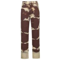 High Waist Tie Dye Straight Leg Jeans for Women Casual Street Style Available in S M L Wholesale Supply