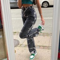 High Waist Tie Dye Straight Leg Jeans for Women Casual Street Style Available in S M L Wholesale Supply