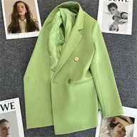 Candy Green Casual Blazer for Women Spring Autumn Lightweight Stylish Fit in Multiple Sizes