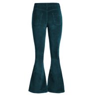 Womens High Waist Velvet Wide Leg Pants Spring Casual Fit Flare Trousers bulk order