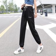Womens Casual Pants Lightweight Breathable Loose Fit Joggers Spring Summer Outdoor Wear
