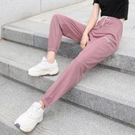 Womens Casual Pants Lightweight Breathable Loose Fit Joggers Spring Summer Outdoor Wear