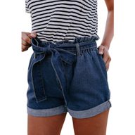 High Waist Denim Shorts for Women Loose Fit Summer Style Plus Size Available Wholesale Ready to Ship
