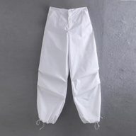 Womens High Waist Casual Jogger Pants Lightweight Breathable Fabric Spring Summer Style