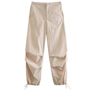Womens High Waist Casual Jogger Pants Lightweight Breathable Fabric Spring Summer Style