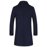 Mens Slim Fit Overcoat with Scarf Stylish Autumn Design Perfect for Casual and Formal Occasions