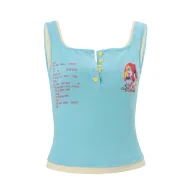Summer Womens Street Style Two Piece Set American Trendy Print Casual Tank Top Versatile Design Wholesale Availa