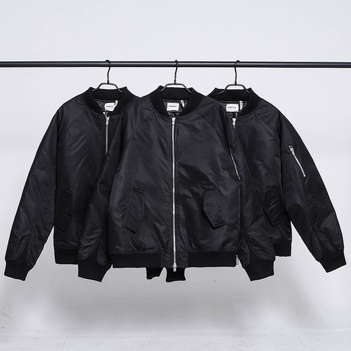 Womens Flight Coach Jacket White Letter Print Casual Style Autumn Winter Collection
