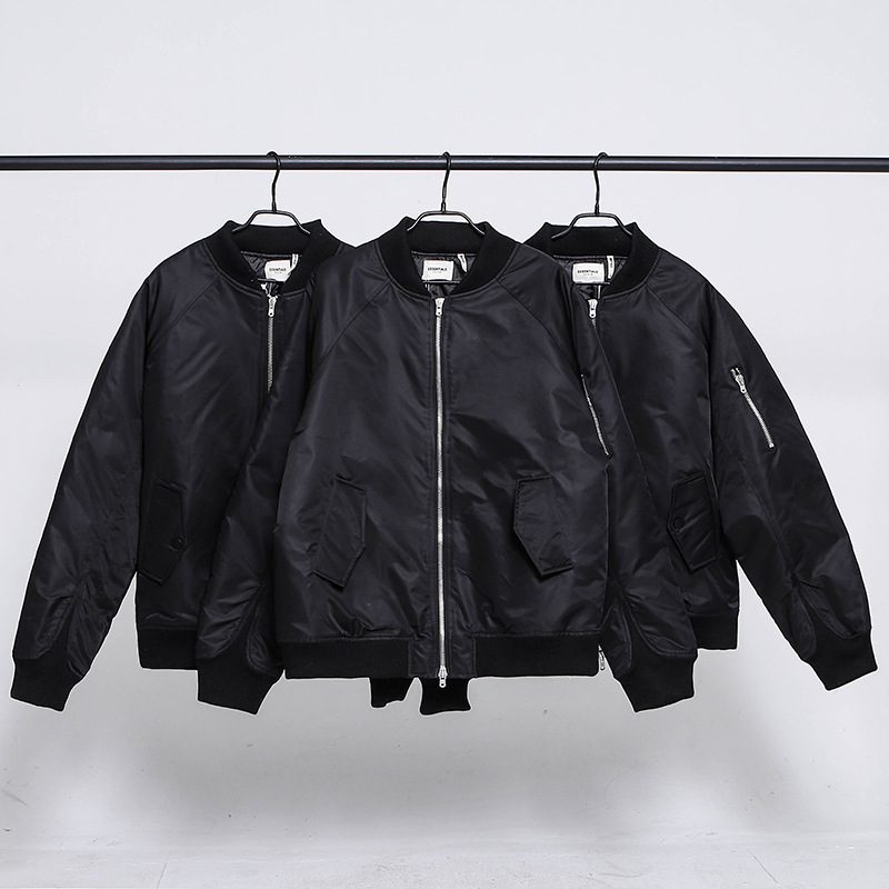 Womens Flight Coach Jacket White Letter Print Casual Style Autumn Winter Collection